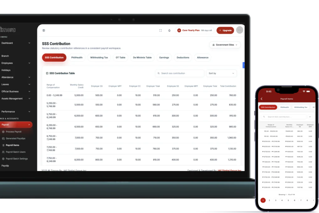 Timora HR and Payroll