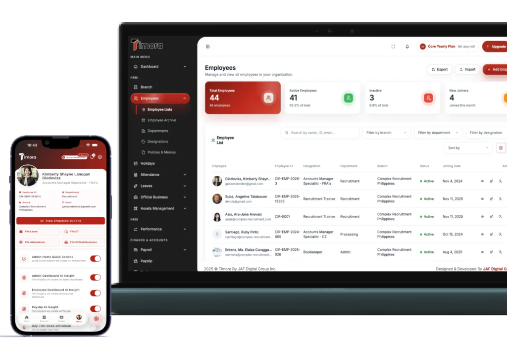 Timora HR and Payroll
